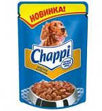 Корм для собак всех пород Chappi пауч, мясное изобилие 100 гр