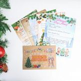 Письмо Деду Морозу Новогоднее-1 с конвертом крафт 5141990
