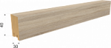 Рейка декоративная МДФ Ривьера Дуб сонома (0,04х0,03х2,7м) (4)