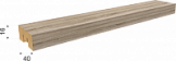 Рейка декоративная МДФ Бриона Дуб винтаж (0,016х0,04х2,7м) (8)