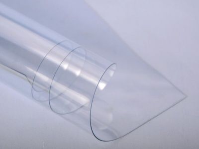 Пленка ПВХ прозрачная толщина 0,7мм ширина 1,4м
