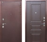 Дверь Трио Лайт (металл/металл) 860х2050 Левая (10см)