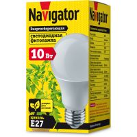 Лампа светодиодная Е27 10W для растений FITO Navigator