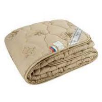Одеяло ДомВелл облегченное Верблюжья шерсть (п/э 70, пакет) Размер: 2,0-сп; Плотность:150 гр