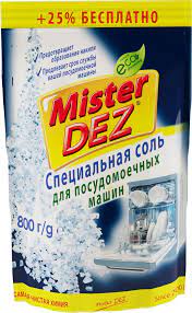 Соль для посудомоечных машин Mister Dez 800гр Eco-Cleaning 