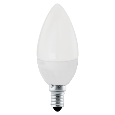 Лампа светодиодная Е27 10W/4000 С37 (свеча) Онлайт
