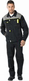 Куртка Турбо чёрная ткань Томбой размер 44-46/170-176