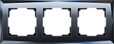 Рамка 3-м WL08-Frame-03 Diamant черный 