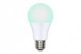 Лампа светодиодная  Е27 9W A60 для бройлеров, диммир (спектр синий и зеленый) Uniel