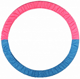 Чехол для обруча d=60-90 см, цвет голубо-розовый 4240943