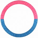 Чехол для обруча d=60-90 см, цвет голубо-розовый 4240943