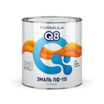 Эмаль ПФ-115 фиолетовая (2,7кг) Formula Q8