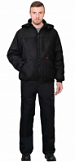 Куртка демисезонная Прага-Люкс чёрная размер 52-54/170-176