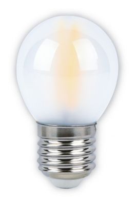 Лампа светодиодная Е27 7W/827 шар матовый P45 F-LED frost ЭРА