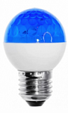 Лампа -строб Е27 d50 синяя (411-123)