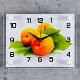 Часы настенные серия: Кухня "Персики" 20х26см 1072453
