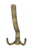 Крючок-вешалка Nora-M №11 3-х рожковый античная бронза