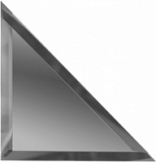 Плитка зеркальная (200х200) ТЗГ1-02 треугольник графит (ДСТ, Россия)