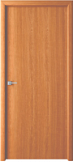 Полотно дверное гладкое ДГ400 орех миланский (ВДК)