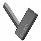 Внешний аккумулятор Dizo DP2281 1000мАч USB 2.1А LED  индикатор,защита,серый 9894746