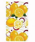 Полотенце вафельное Самойловский Текстиль Лимоны Размер: 40х70, Цвет: Желтый, белый