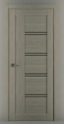 Дверное полотно ДО 800 SP 65 Светло-серый сатинато (Zadoor)