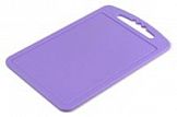 Доска разделочная пластмассовая 24х15 см фиолетовая малая С 51ФИЛ