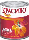 Эмаль ПФ-115 вишневая (0,8кг) КРАСИВО Квил