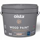 Краска для деревянных поверхностей Wood paint база А (9л) OLSTA