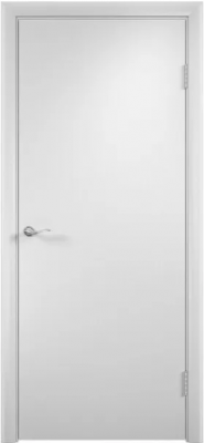 Полотно дверное гладкое ДГ800 белое (ВДК)