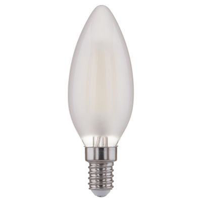 Лампа светодиодная Е14 5W/827 свеча матовая В35 F-LED frozed Эра