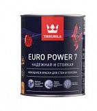 Краска интерьерная моющаяся EURO POWER 7 С (0,9л) TIKKURILA