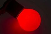 Лампа 10 Вт Е27 шар красный Neon-Night