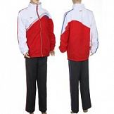 Куртка спортивная Abch женская WTS-Y2843L RED/BLACK/WHITE размер 48