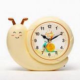 Часы-будильник "Улитка" 15х12 см с подсветкой 9541332
