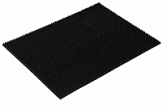 Коврик-травка 45х60см на ПВХ основе SUNSTEP (черный) 