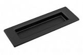 Ручка для раздвижных дверей Arsenal SL020 квадрат (пустой) BL черный (671)