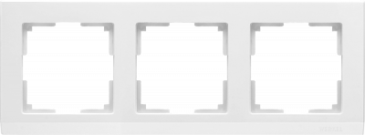 Рамка 3-м WL04-Frame-03-white Stark белая