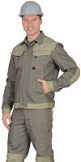 Куртка Вест-Ворк темно-оливковый/светло-оливковый размер 56-58/182-188
