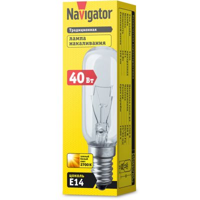Лампа для вытяжек T25L 40W E14 CL Navigator