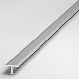 Профиль алюминиевый ЛС10 стыкоперекрывающий серебро люкс (01л) 2,7м