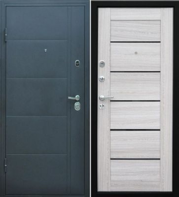 Дверь ДК Форпост Эверест Царга/сандал серый 960х2050 Левая (8,2см)