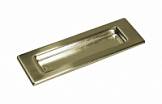 Ручка для раздвижных дверей Arsenal SL020  квадр (пуст) AB бронза (669)