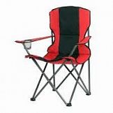 Кресло раскладное KUTBERT DELUXE В90хШ50хГ50 цвет красный-черный (1054) 101394