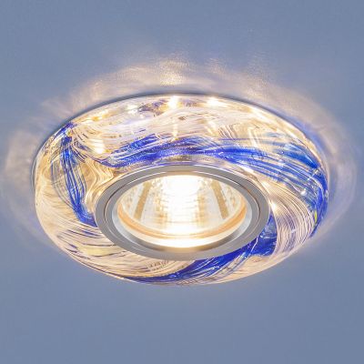 Светильник галогенный MR16 2191 CL/DBL прозрачный/синий