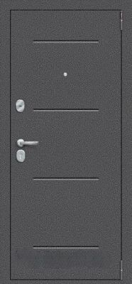 Дверь Porta R-2 104/П50 Антик серебро/бетон графит Art IMP-6 880х2050 Правая (8см)
