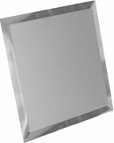 Плитка зеркальная (300х300) КЗС1-04 квадрат серебро (ДСТ, Россия)