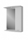Зеркало со шкафчиком Ирис-50 с подсветкой (50х75х24)
