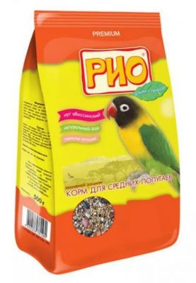 Корм для средних попугаев Rio основной 500 гр