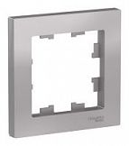 Рамка 1-м Atlas Design ATN000301 алюминий